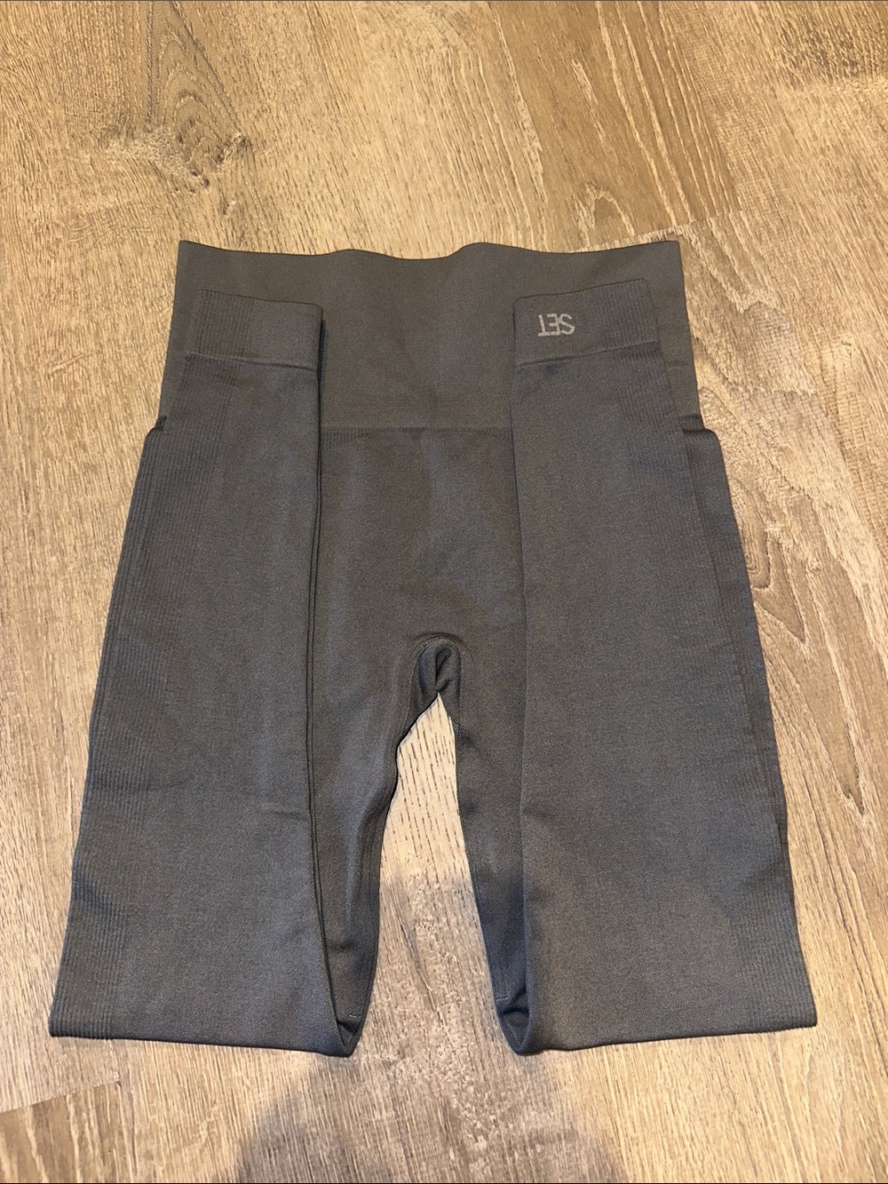 SET Active Charcoal Seamless High-Waist Leggings